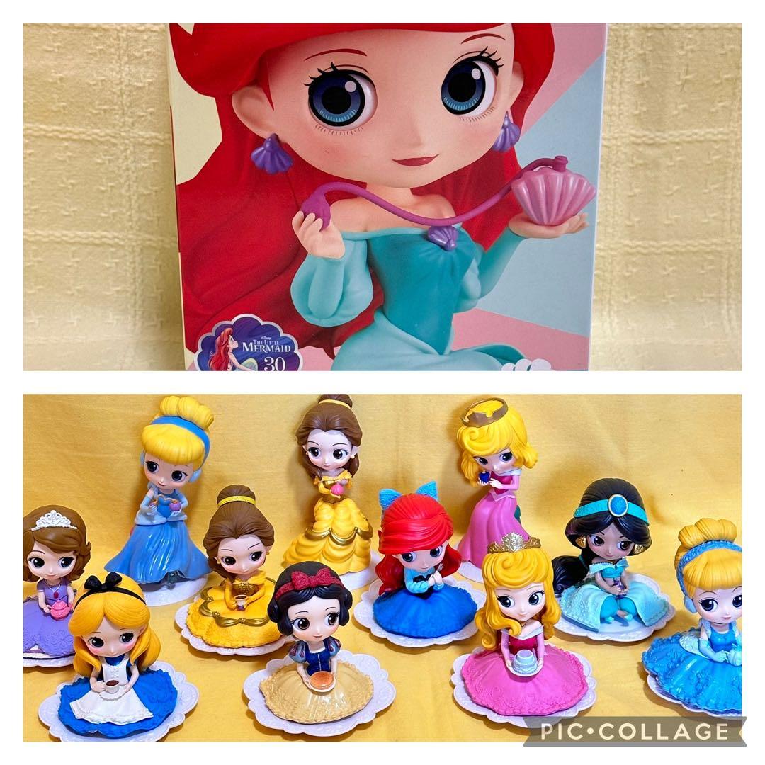 Qposket ディズニープリンセス フィギュア 12体セット - メルカリ