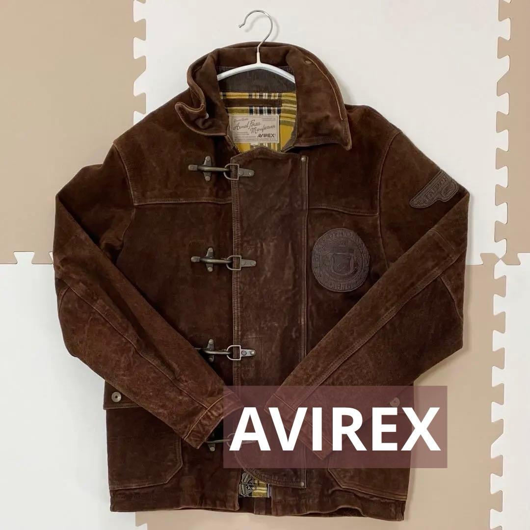 AVIREX（アヴィレックス）メンズアンティークスウェードファイヤー