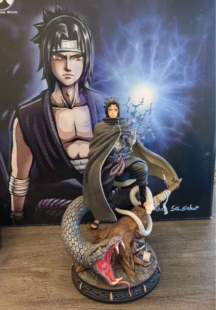 NARUTO ナルト うちはサスケ ガレージキット ガレキ スタチュー②②