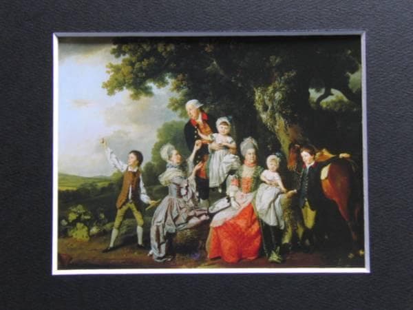 ジョハン・ゾファニー、ブラッドショーの家族、希少な画集より