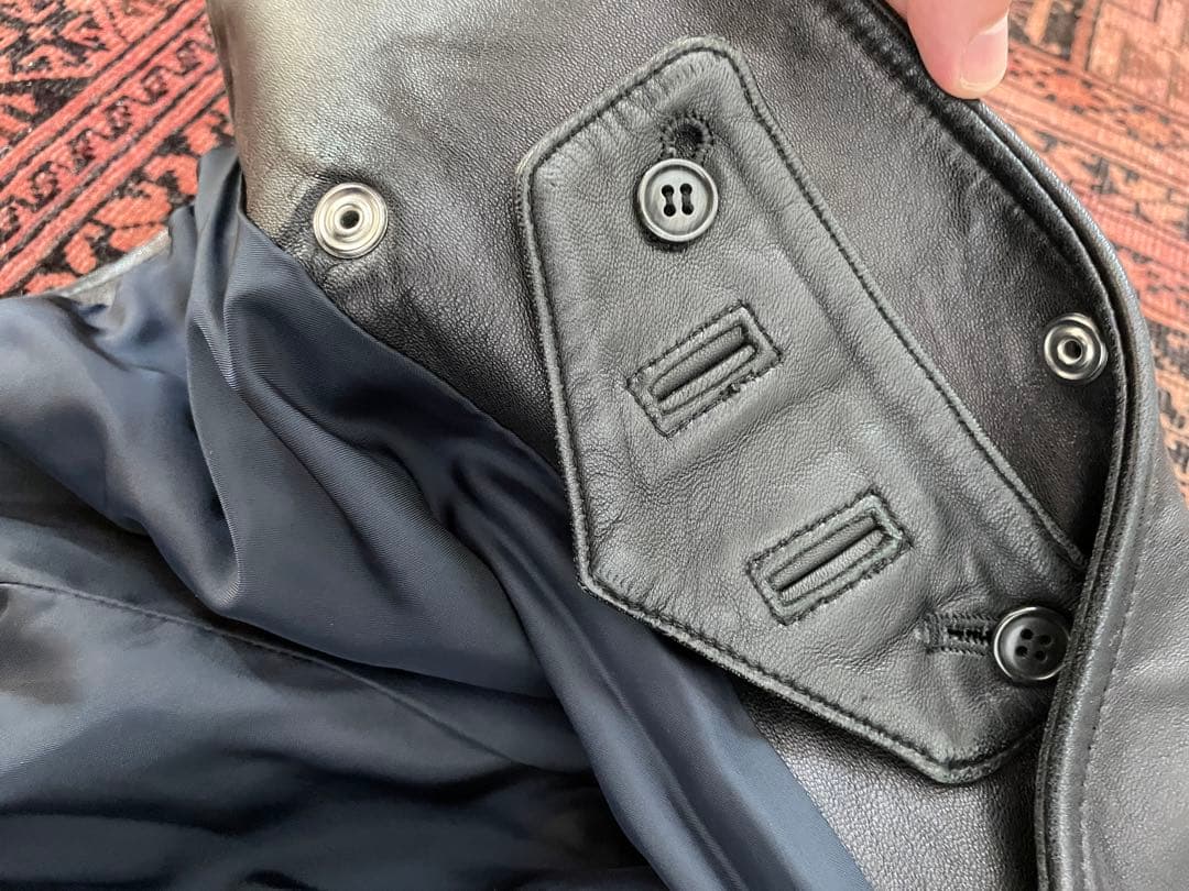 レアJ.SABATINO Jサバティーノモーターサイクルレザーライダース