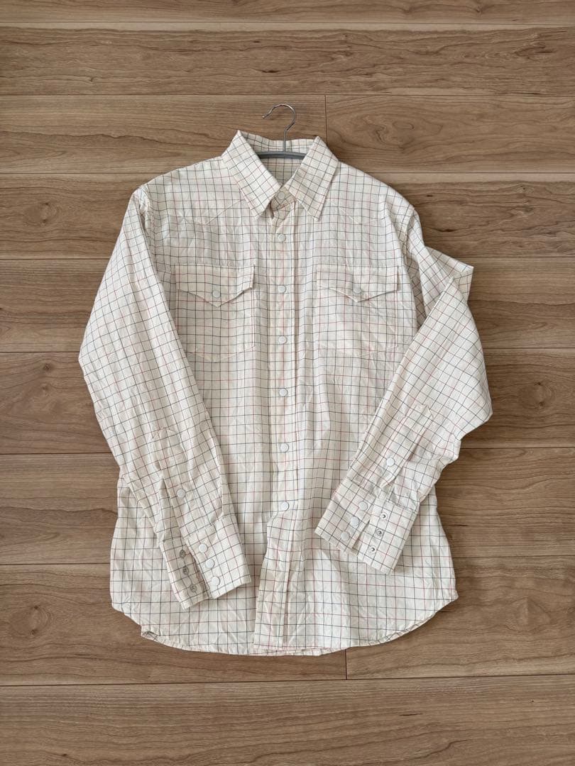 maison margiela マルジェラ　ウエスタン　チェック　シャツ