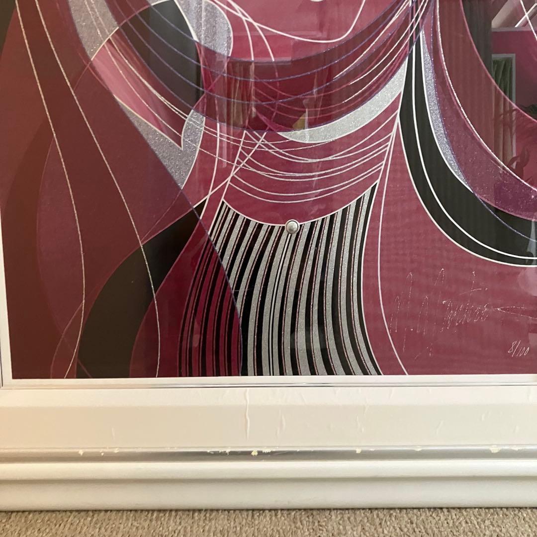 希少☆マーティロ・マヌキアン シルクスクリーン 絵画 100限定 サイン