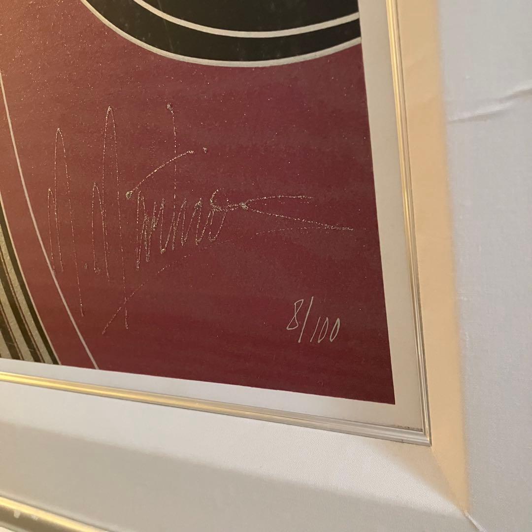 希少☆マーティロ・マヌキアン シルクスクリーン 絵画 100限定 サイン