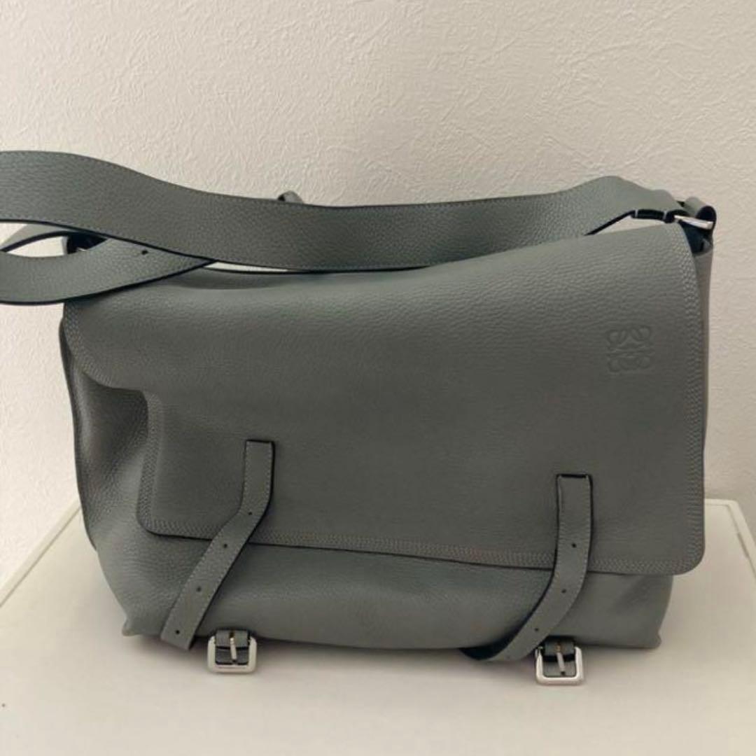 y*2様 【最終値下げ】ロエベ LOEWE グレー ショルダーバッグ