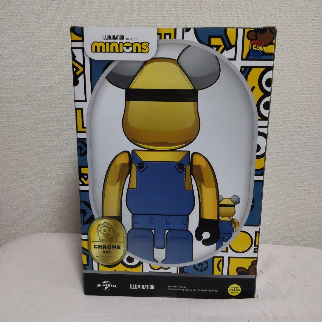 ベアブリック ミニオン ボブ 100%&400% - メルカリ