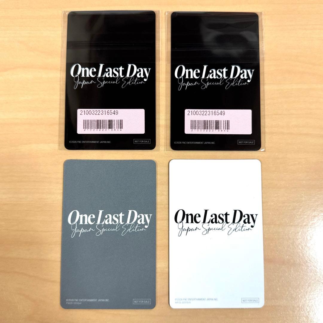 ヨンファ 「One Last Day」特典トレカ：4枚【新品未開封】 - メルカリ