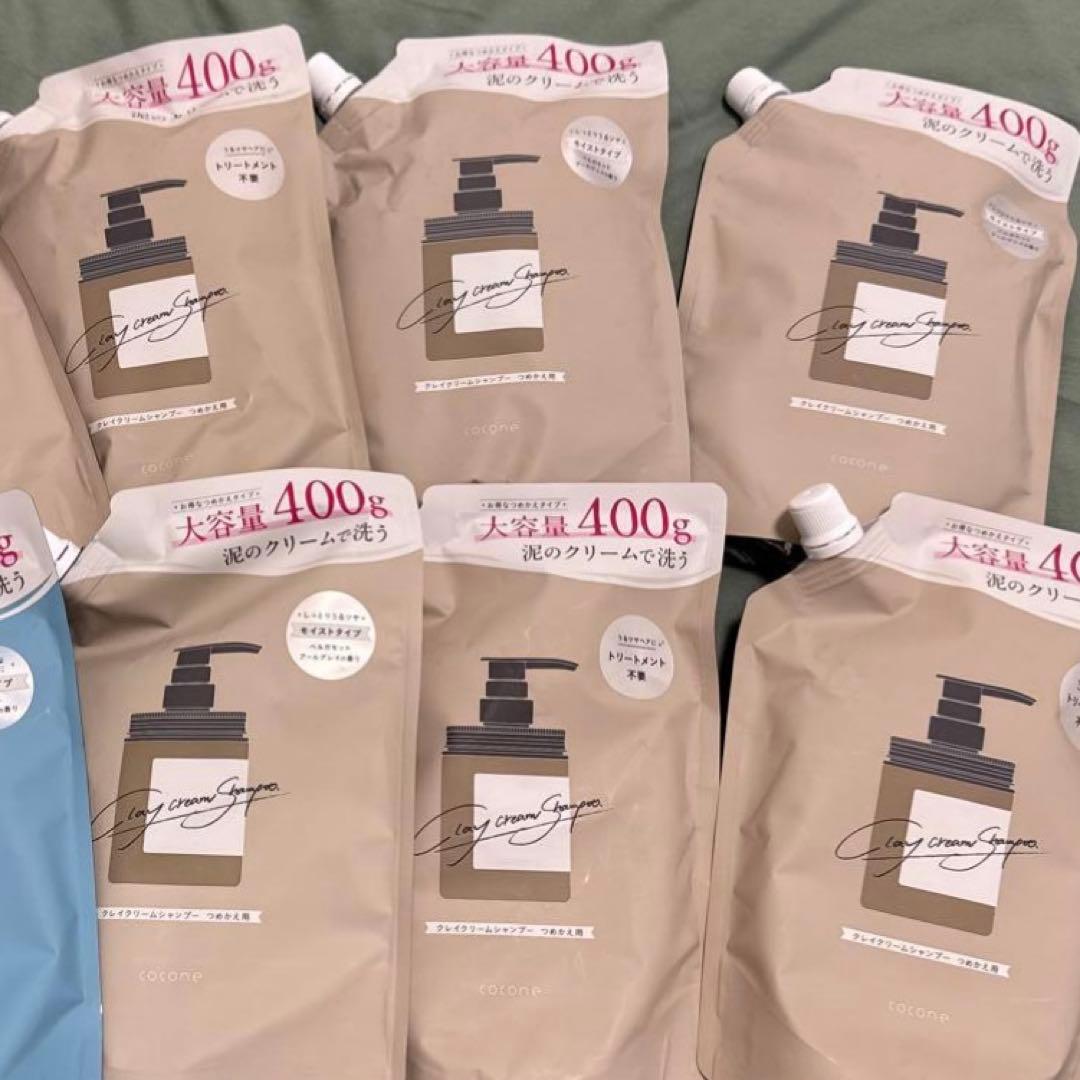 cocone ココネ　クレイクリーム　シャンプー 　　400g 6袋 新品未使用