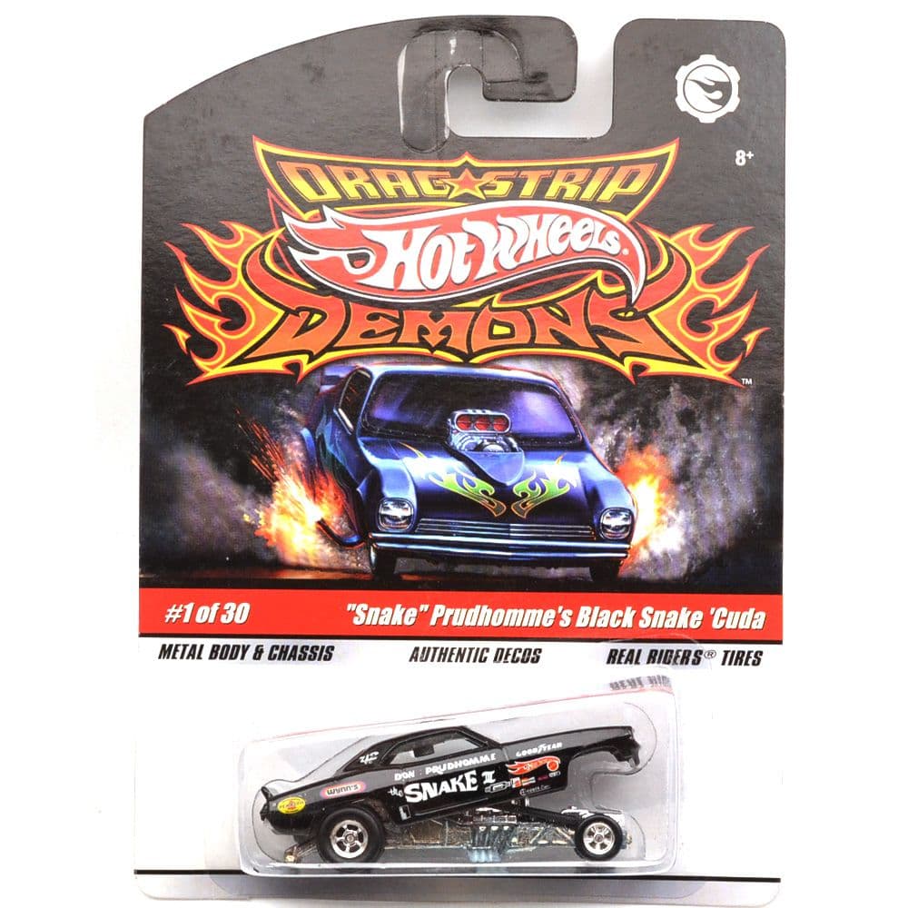 ミニカー SNAKE PRUDHOMME'S BLACK SNAKE CUDA