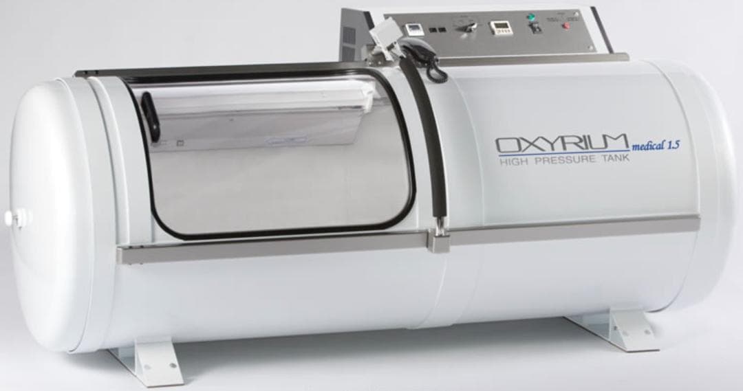 酸素カプセル 国内最高モデル 1.5気圧 / オキシリウム メディカル1.5 50％OFF！オキシリウム【1.3気圧】ハード一体型アルミ・エコ＆静音
