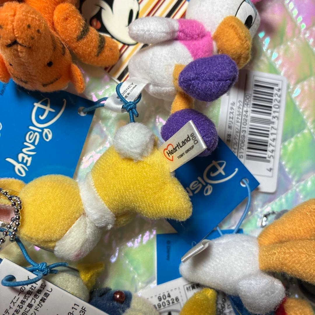 ディズニー ミニマスコットキーチェーン まとめ売り 廃盤 heartland社