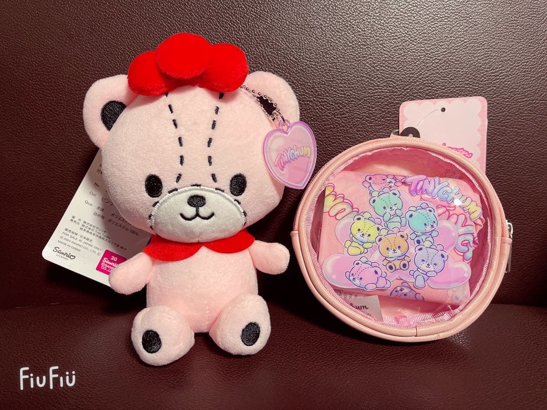 ハローキティ タイニーチャム サンリオ ぬいぐるみ キーホルダー エコバック