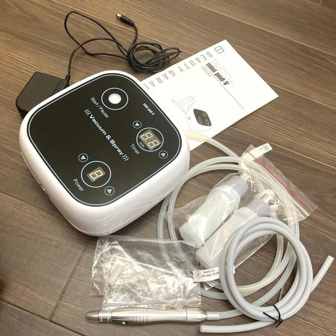 【美品】業務用吸引＆スプレー美顔器 mini ビューティーガレージ　エステ