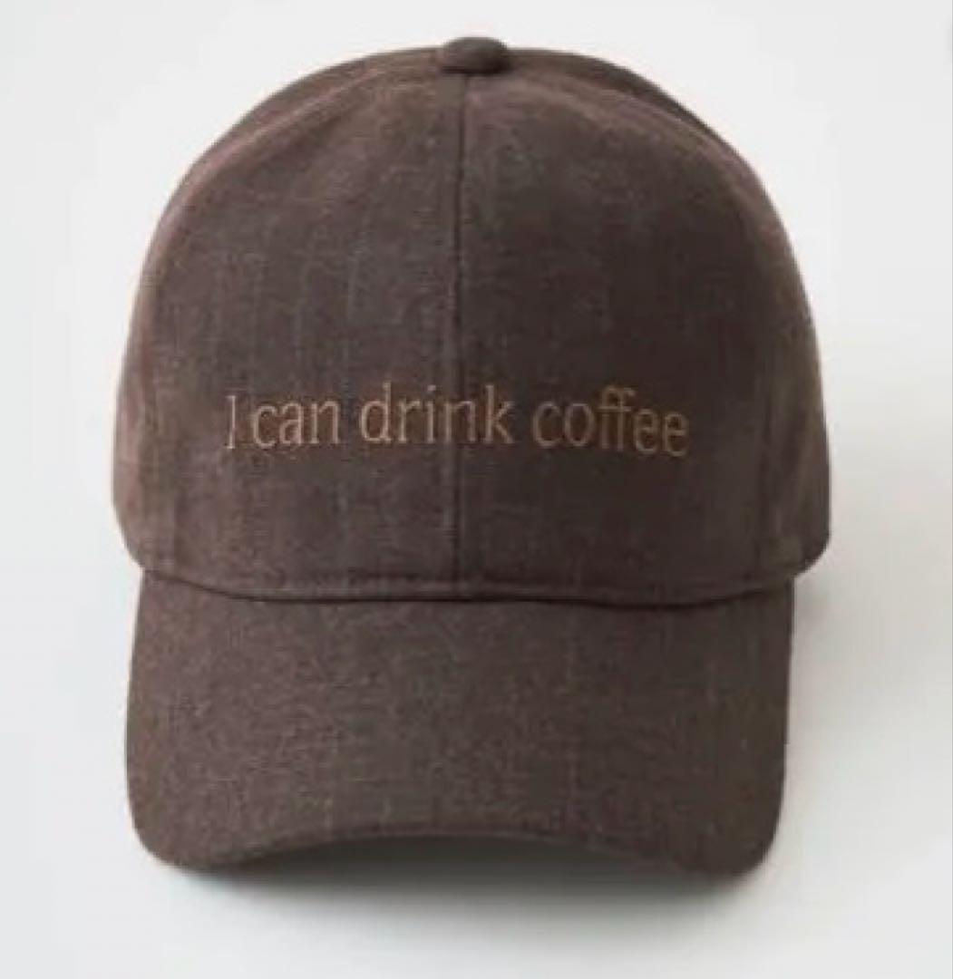 【佐藤健着用】i can drink coffee キャップ