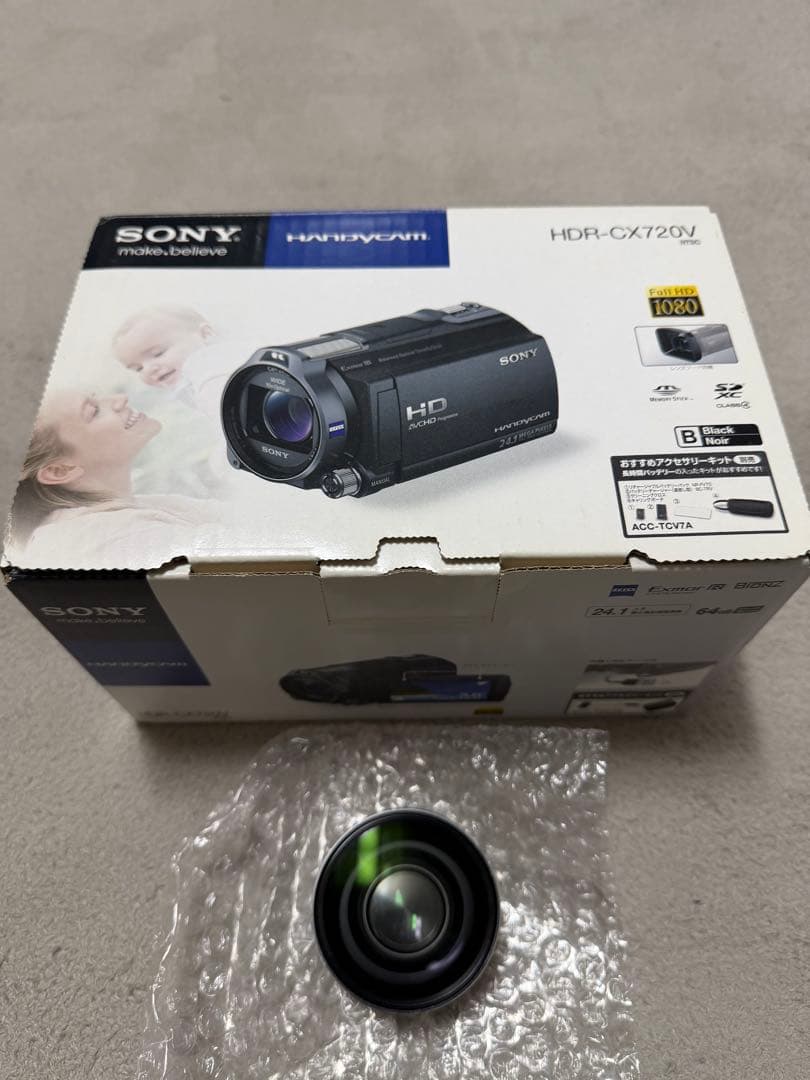スポーツ撮影に！SONY HDR-CX720V ビデオカメラとワイドレンズ
