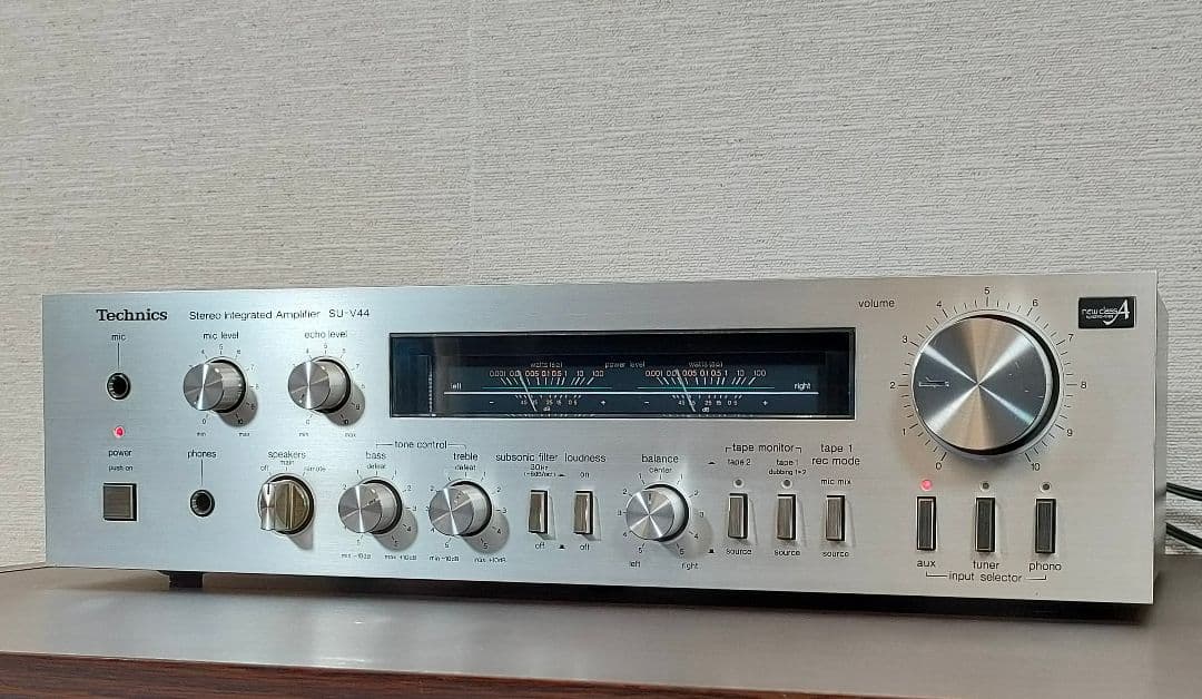 テクニクス Technics プリメインアンプ SU-V44 ②【外観動作良好】 Technics/Panasonic SU-V44の仕様 テクニクス/パナソニック