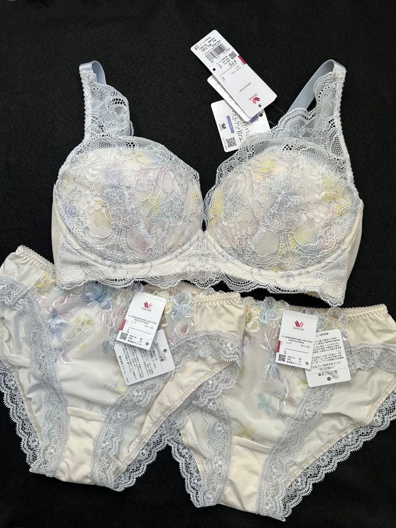 ワコール　Wacoal　ブラ／ショーツ（２枚）セット 重力に負けないバストケア