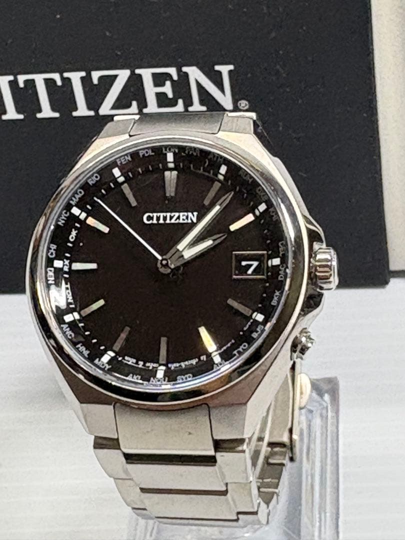 美品❗️ディズニーシー15周年ATTESA Regular・CB1120-50E ATTESA（CITIZEN） 正規新品 CITIZEN/シチズン ATTESA/アテッサ Eco