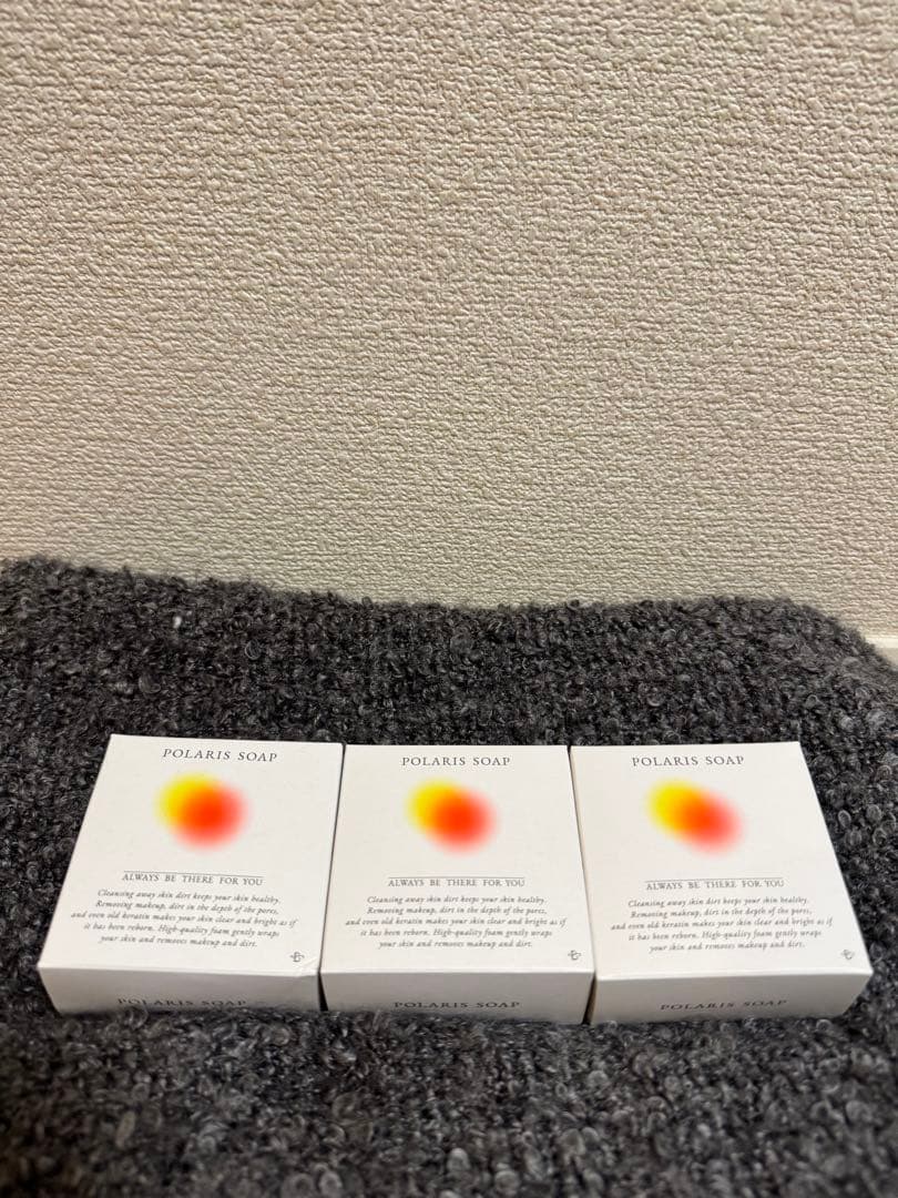 【未開封品】 POLALIS 顔用薬用石鹸 3個セット