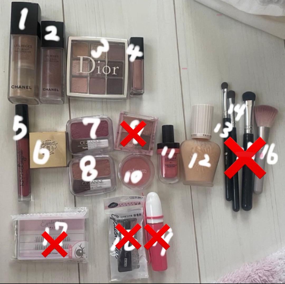 メイクアップアイテム セット