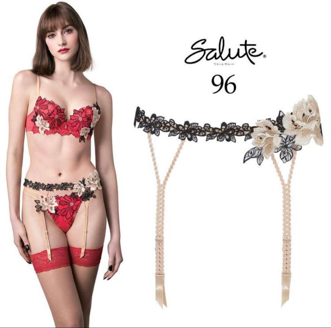 サルート ガーターベルト 96G タグ付 RE レッド プラダを着た悪魔 ワコール サルート 27グループ 27G ガーターベルト M ランジェリー