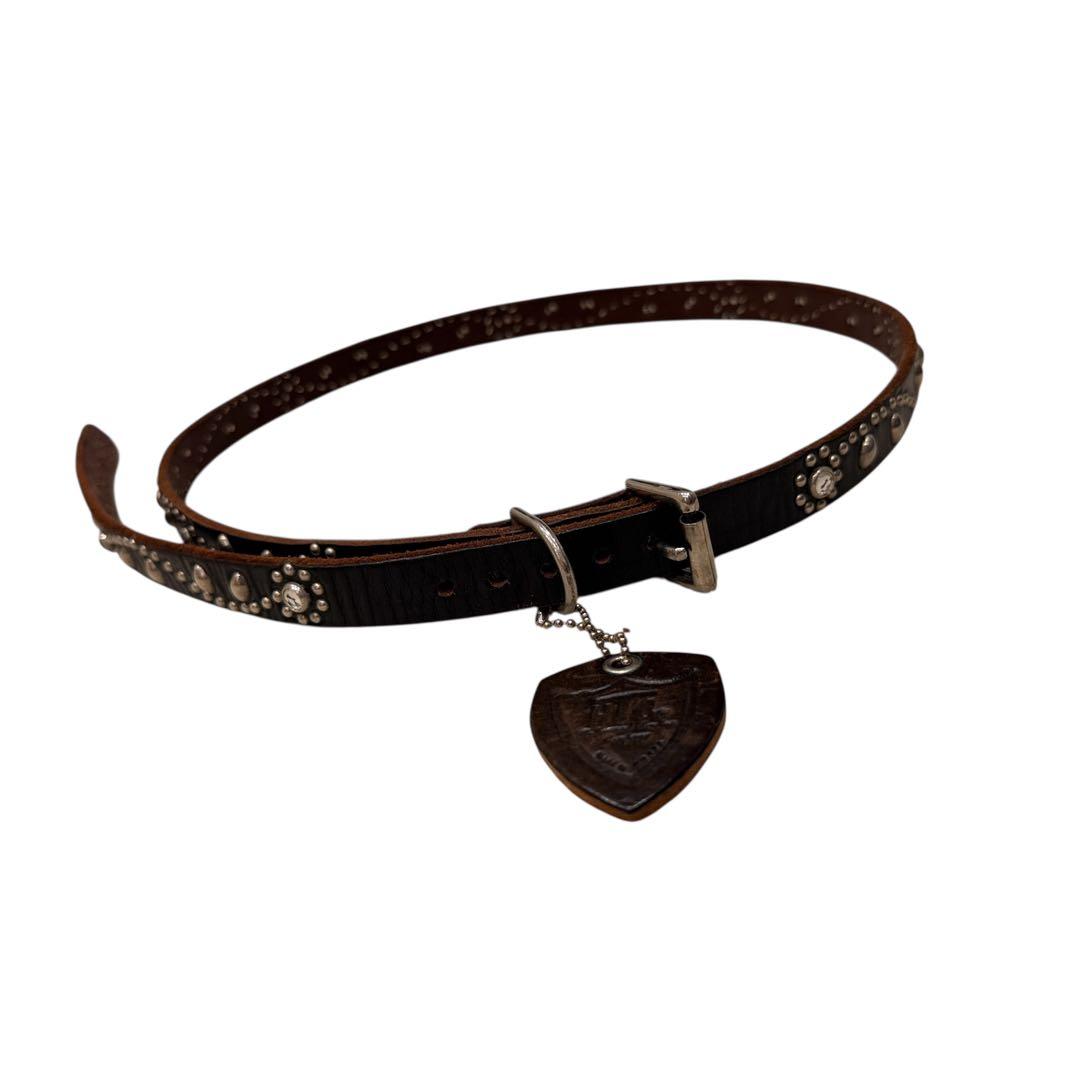 美品 HTC フラワースタッズ ナロー ベルト 32 ブラック黒 美品 楽天市場】【神戸 正規店】 HTC USA 1.75 FLOWER LEATHERBELT (エイチ