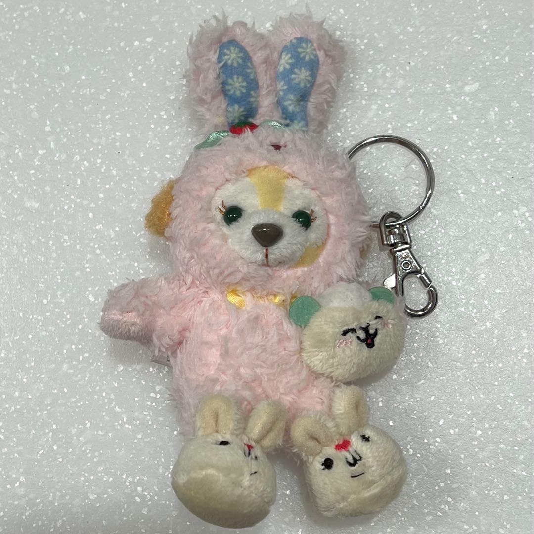 香港ディズニーランド イースター クッキーアン ぬいぐるみキーチェーン