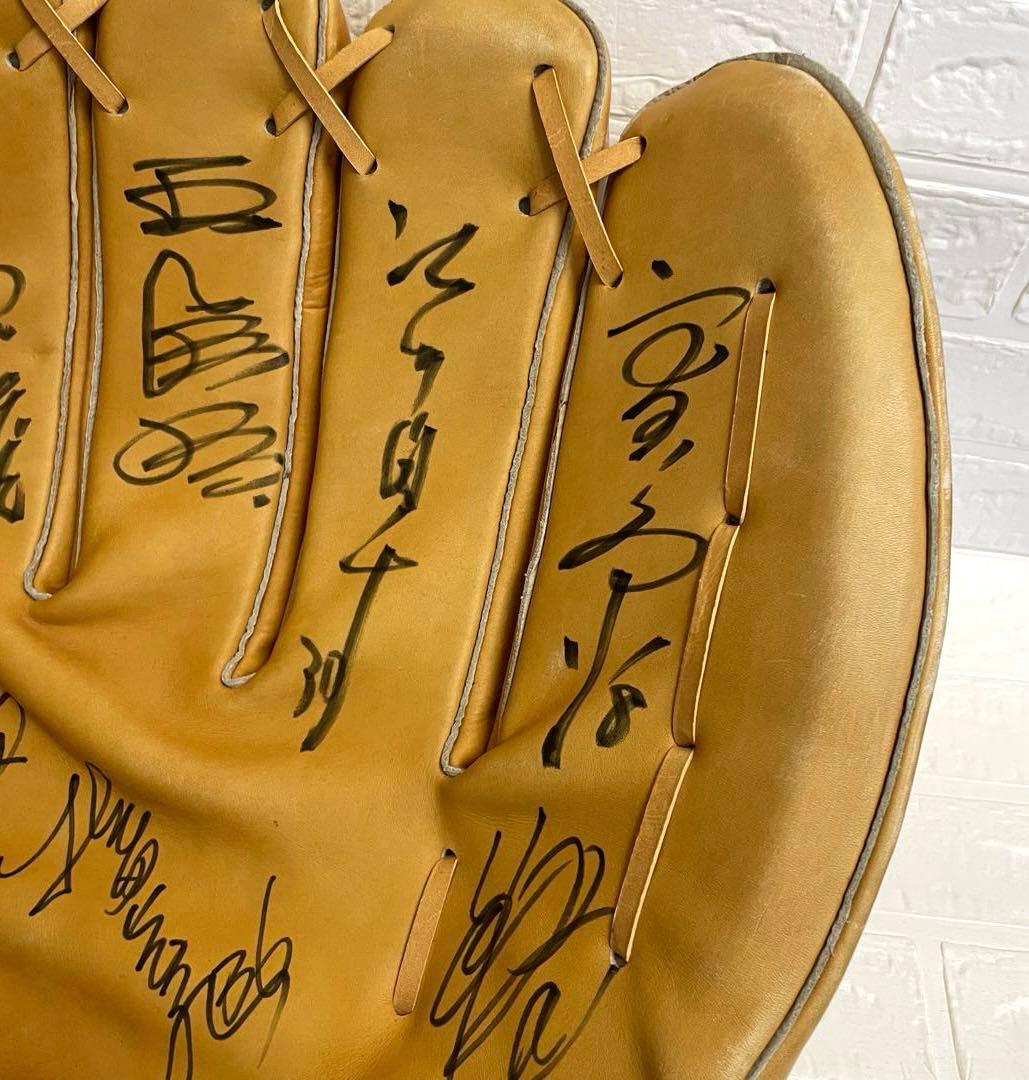 ♡博物館級♡読売ジャイアンツ 直筆サイン ビックグローブ 長嶋茂雄 王