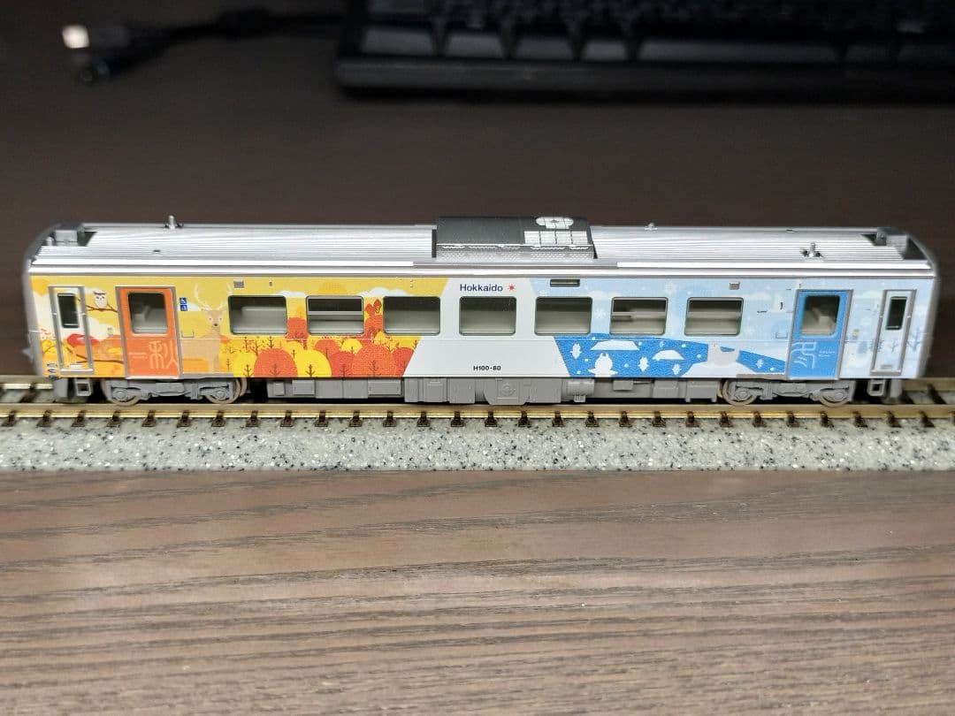 TOMIX 98137バラシ H100-80 石北本線ラッピング M車 - メルカリ