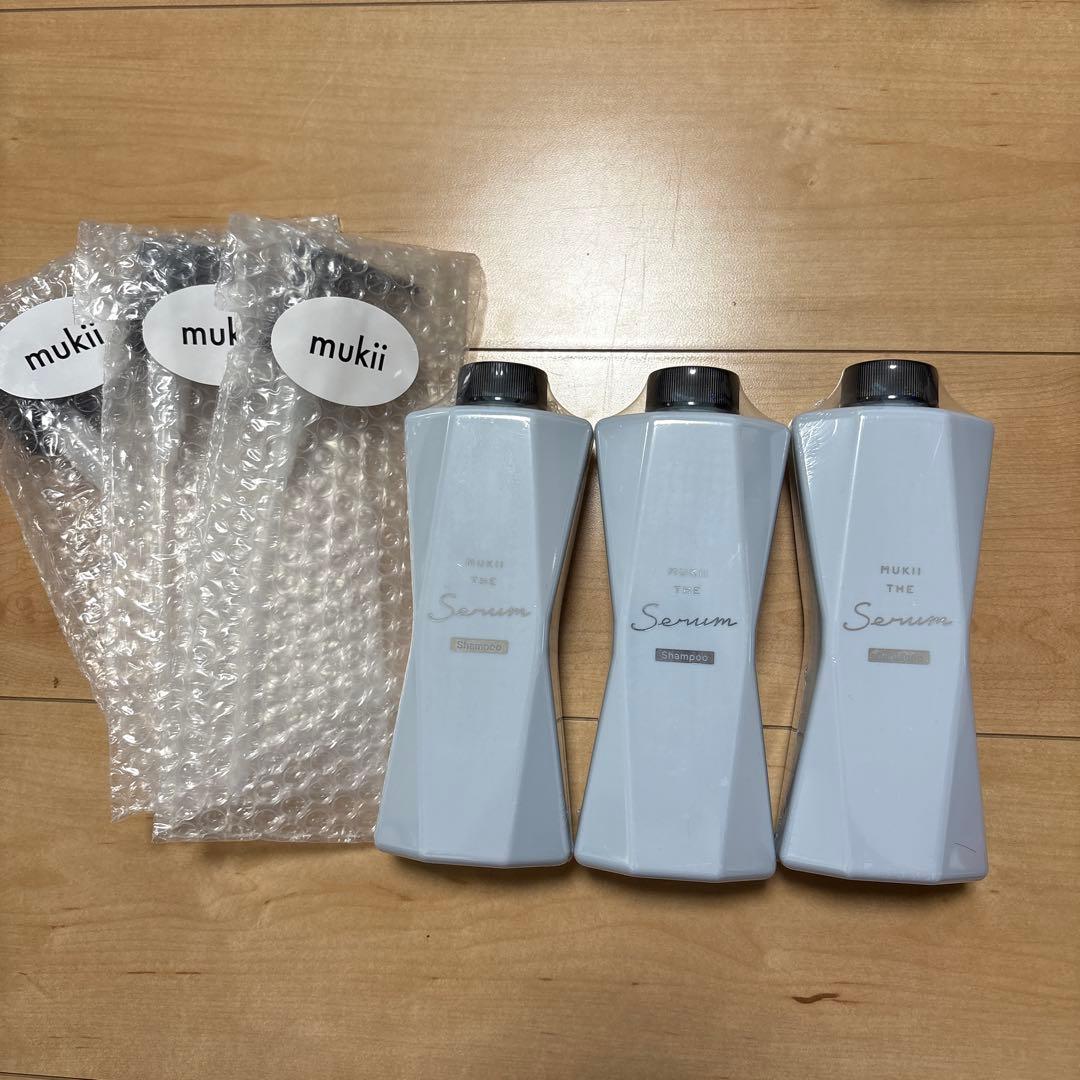 mukii ミューキー ザ セラム シャンプー 3本セット