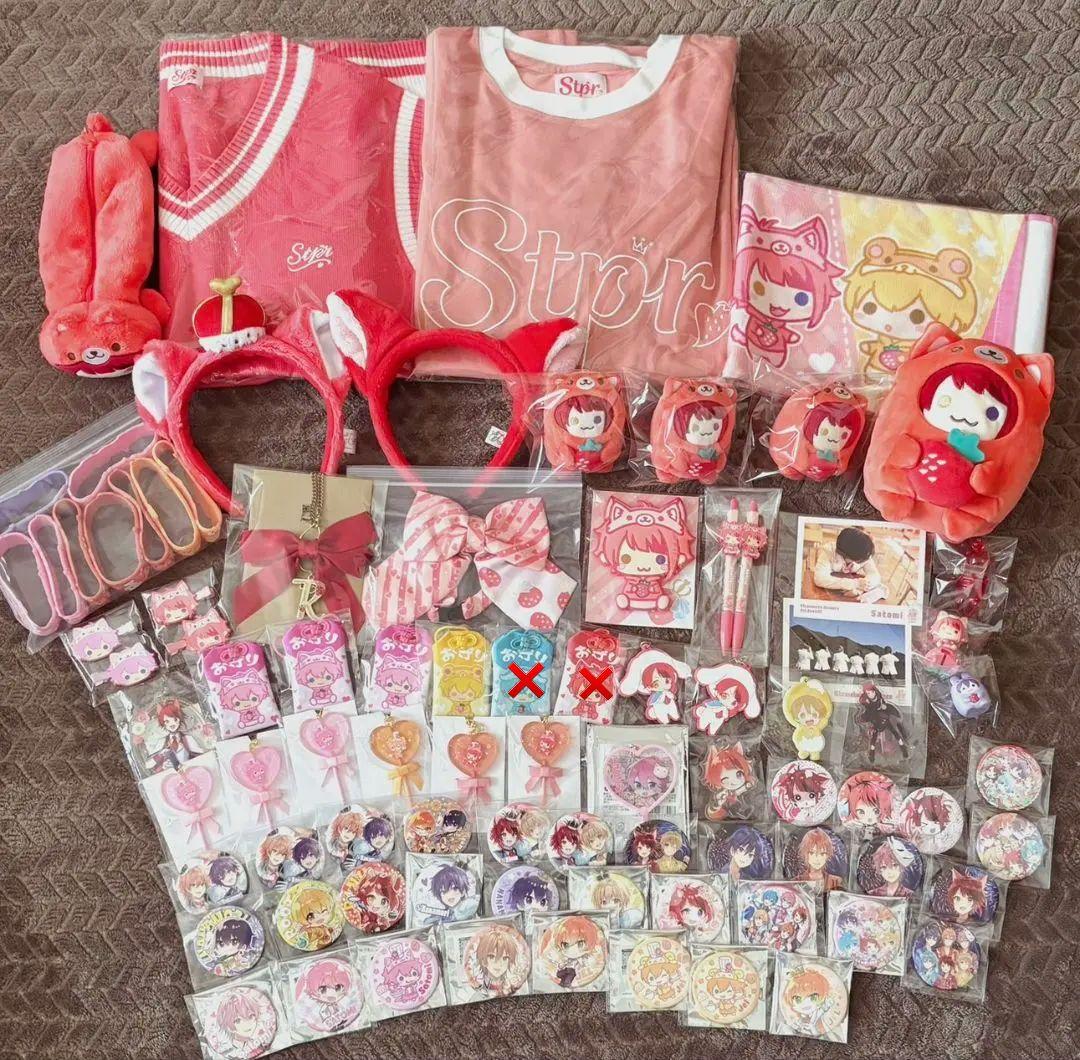 すとぷり ななもり ジェル さとみ ころん 莉犬 るぅと グッズ まとめ