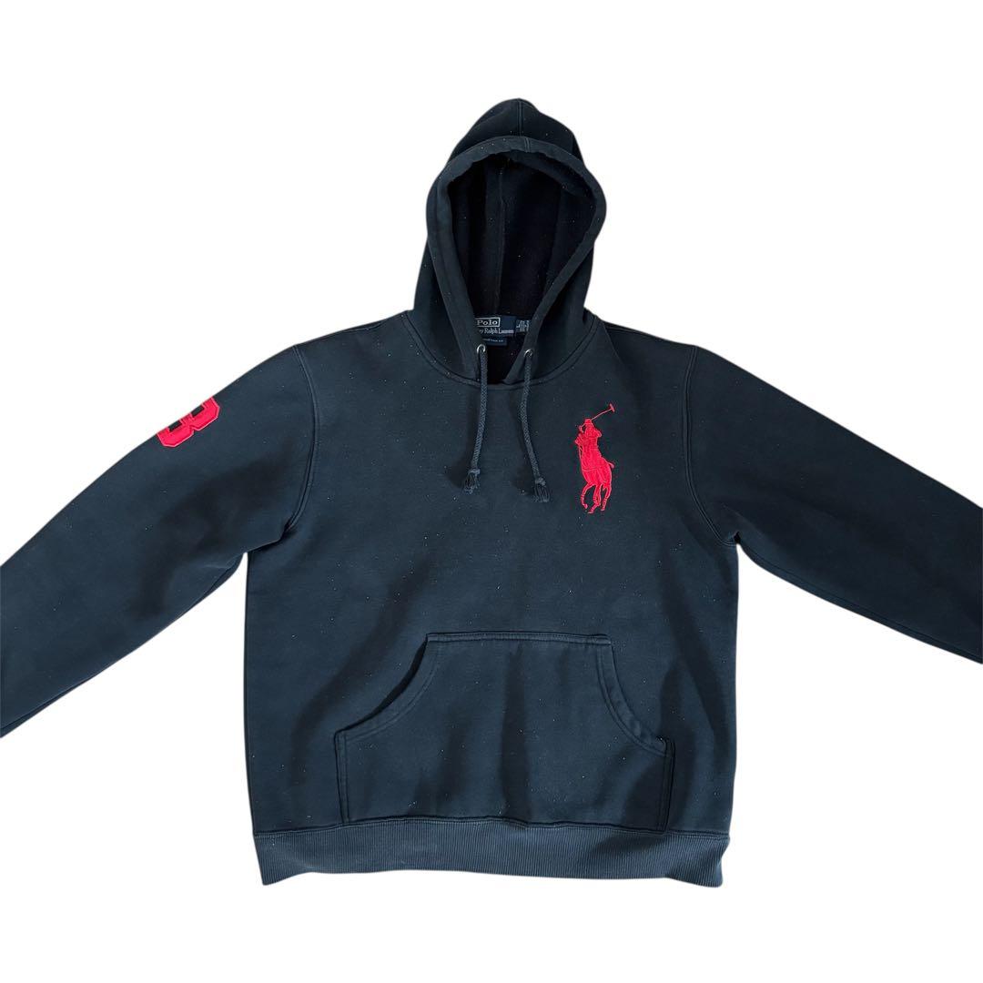 Polo by Ralph Lauren パーカー ビッグポニー ブラック