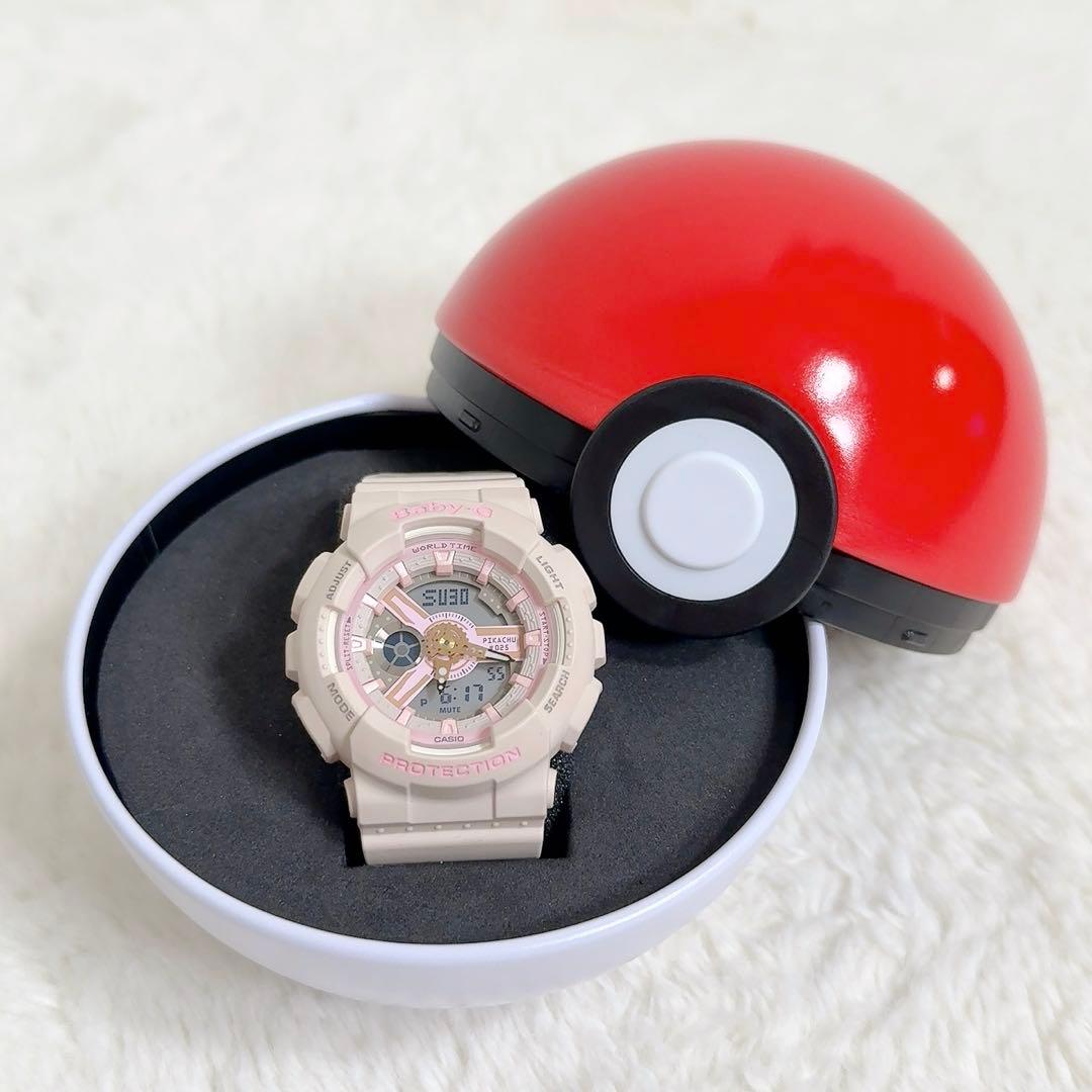 CASIO BABY-G 腕時計 ポケモンコラボ 限定ピカチュウ BA-110