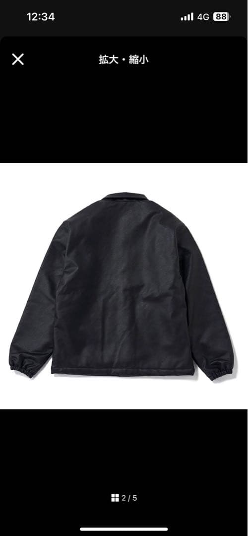 完売品 ROLLER MAGAZINE フェイクレザーボアコーチジャケット - メルカリ