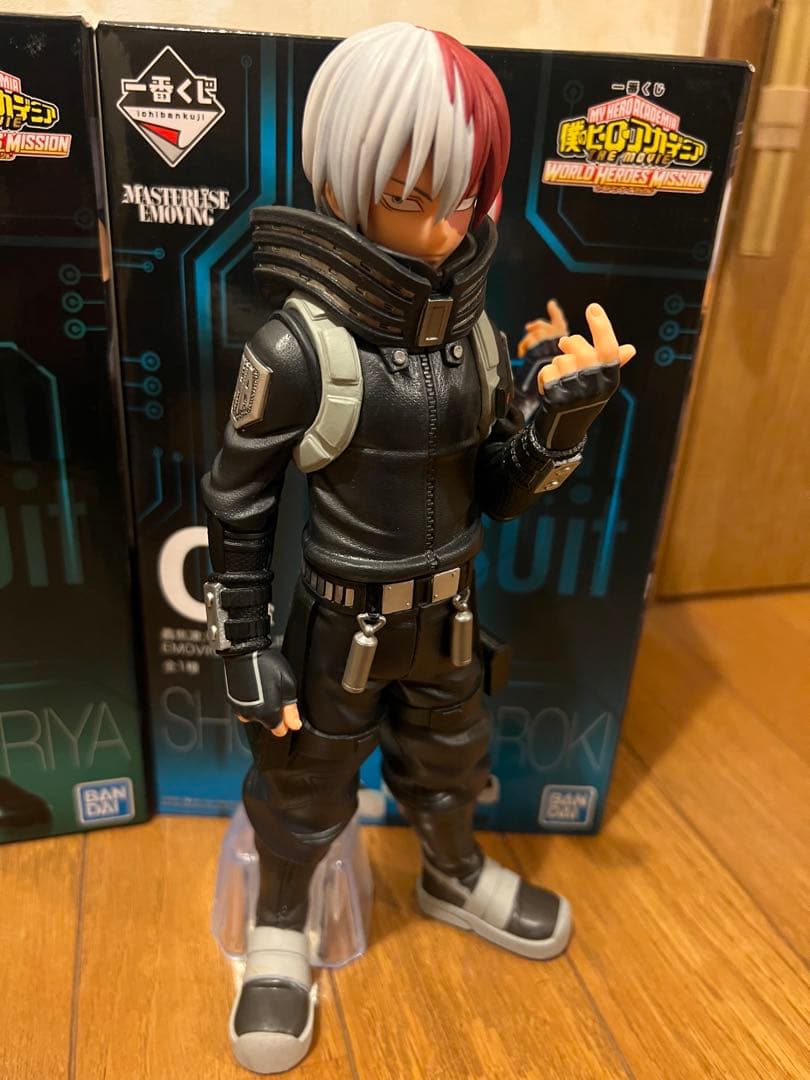 僕のヒーローアカデミア ヒーローズミッション デク 爆豪 焦凍 3体