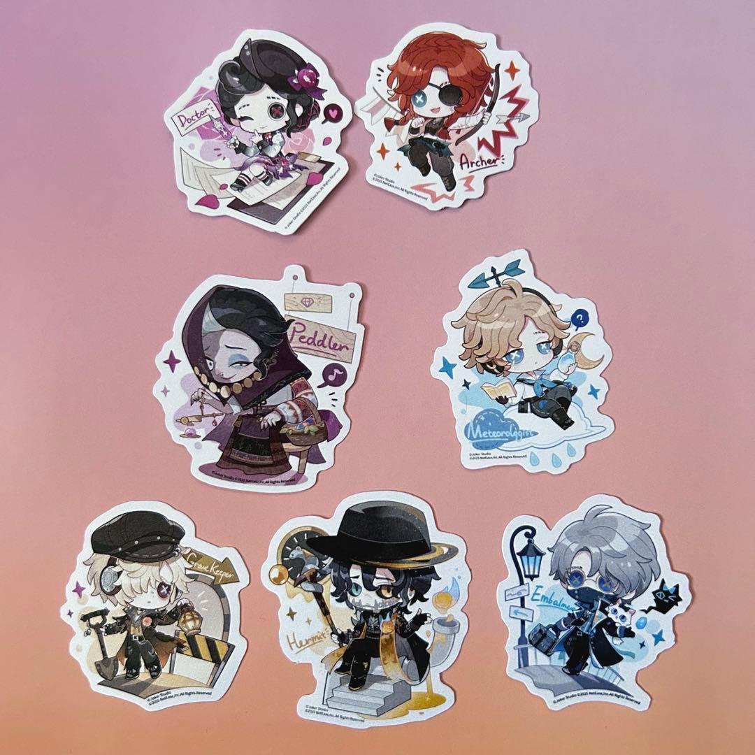 第五人格 7周年 オフラインイベント 特典 ステッカー3点セット - メルカリ