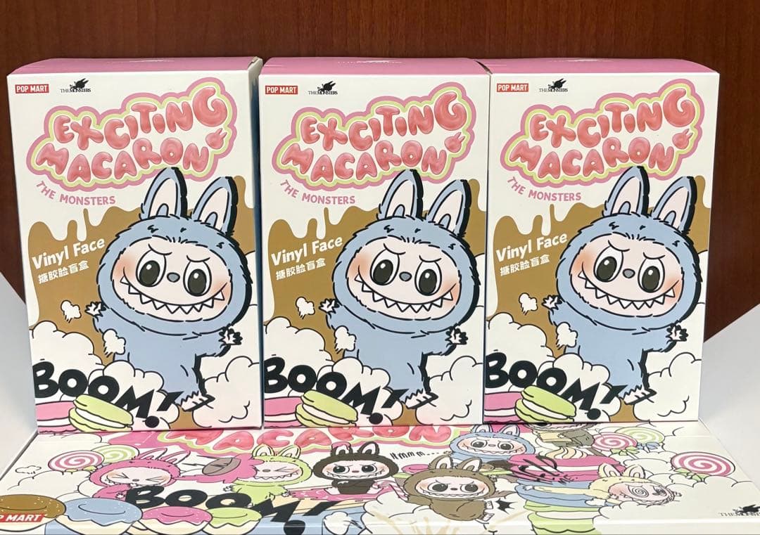 THE MONSTELS Exciting Macaron ラブブ 3個セット