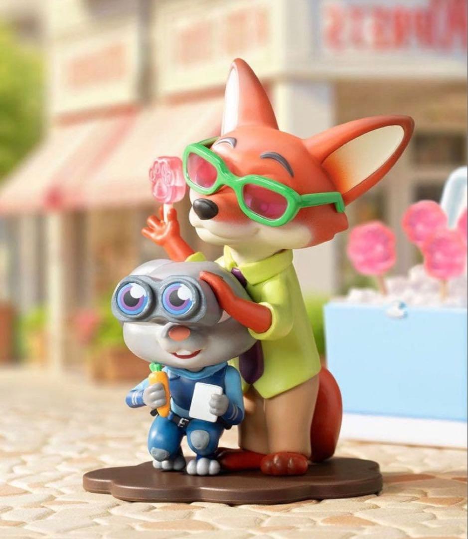 52TOYS ズートピア ニック ジュディ フィギュア 正規品 - メルカリ