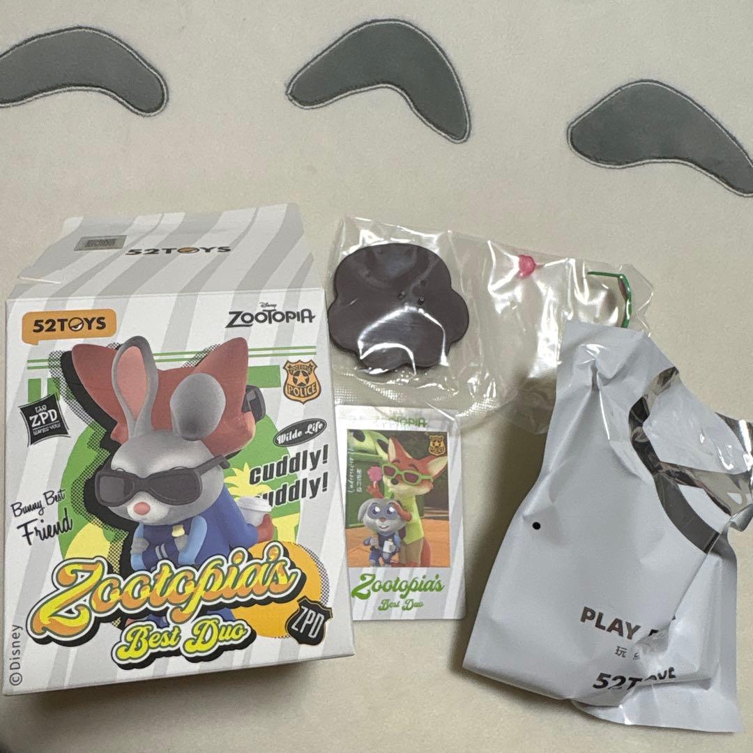 52TOYS ズートピア ニック ジュディ フィギュア 正規品 - メルカリ
