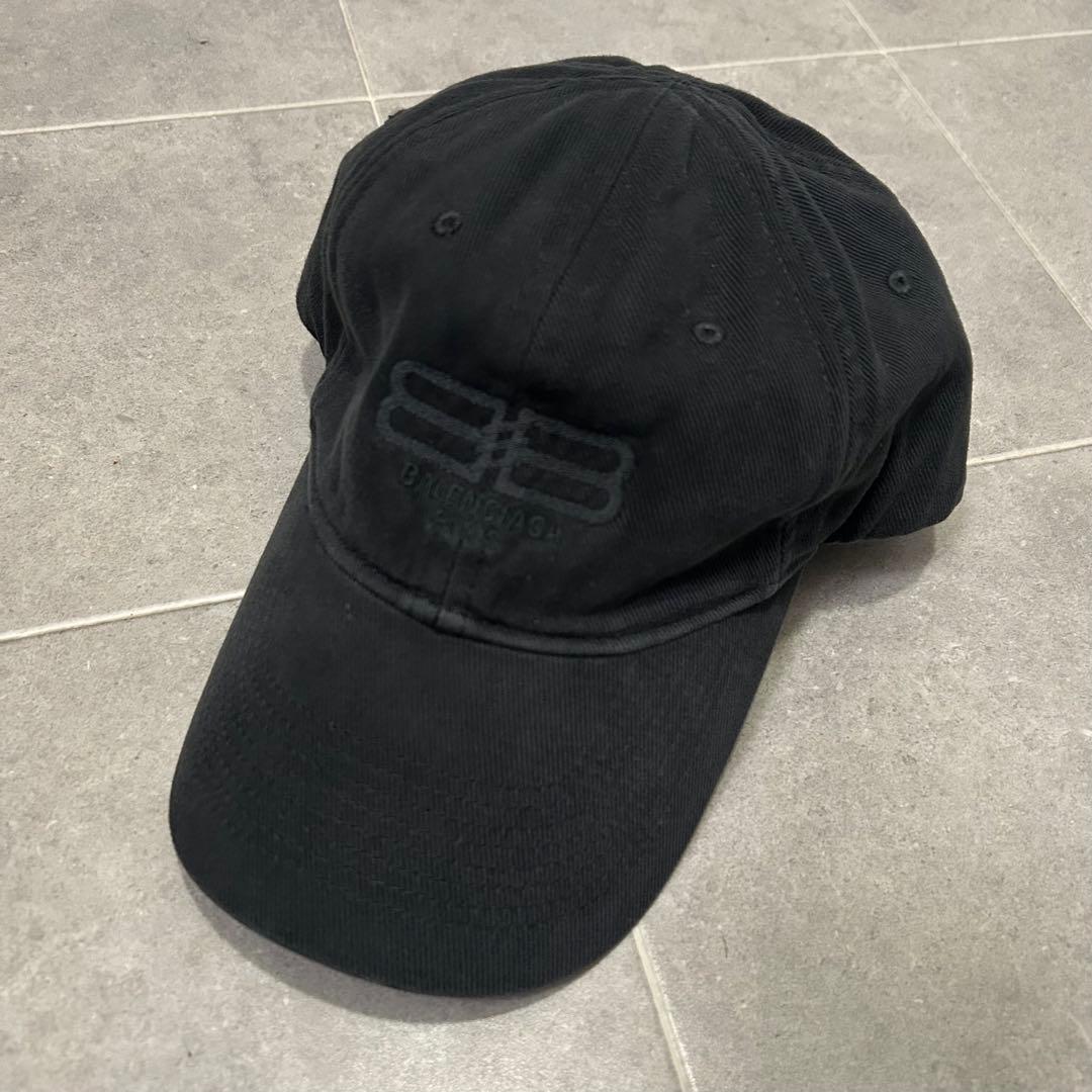 BALENCIAGA キャップ ブラック バレンシアガ