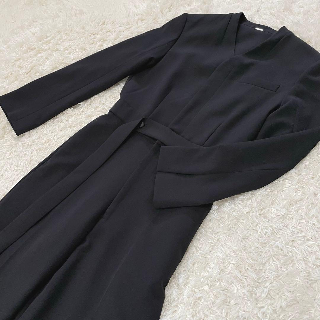 ミラオーウェン オールインワン ブラック サイズ0 黒パンツスーツ