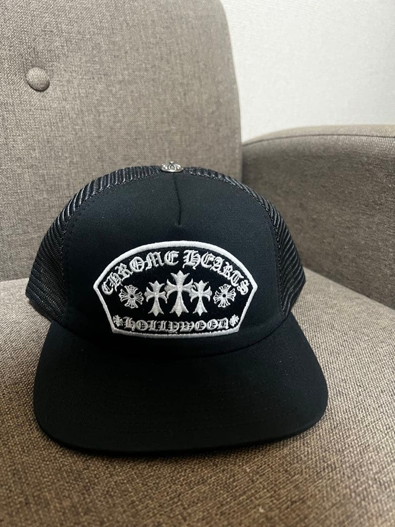 ブラック トラッカーキャップ (Chrome Hearts) CHROME HEARTS（クロムハーツ） 【中古】 ベースボールキャップ