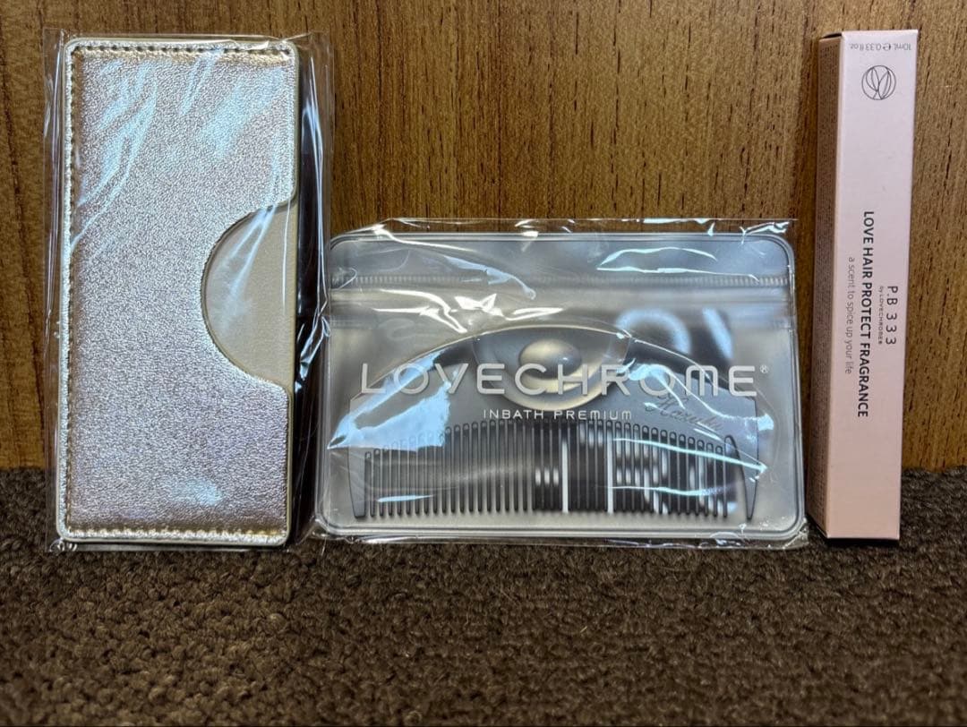 LOVECHROME INBATH PREMIUM コーム3点セット