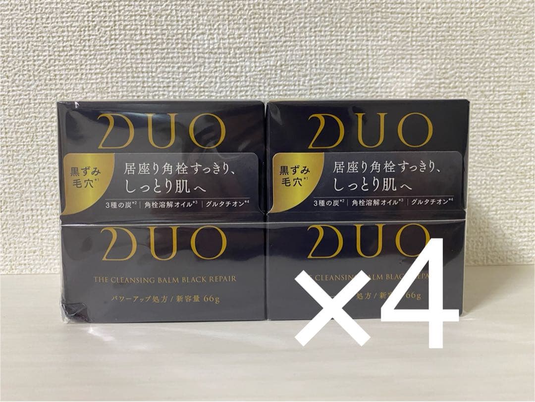 DUO クレンジングバーム ブラックリペアEX 4個セット