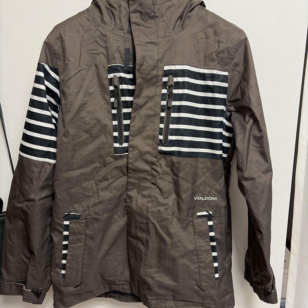 VOLCOM ボルコム　スノーボード　ウエア パンツ　セット　ダークブラウン