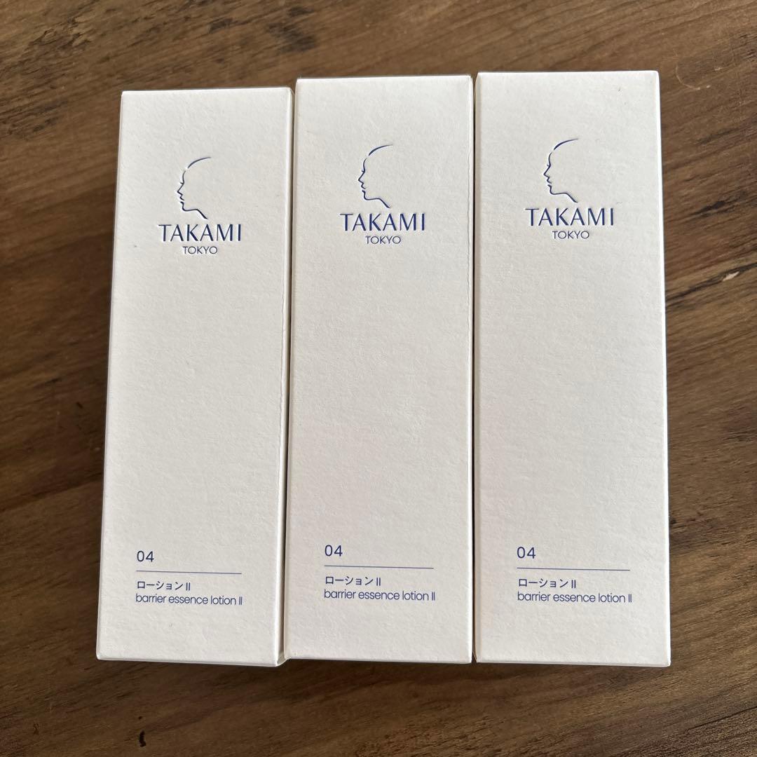 TAKAMI バリアエッセンスローション II 80ml 3本セット