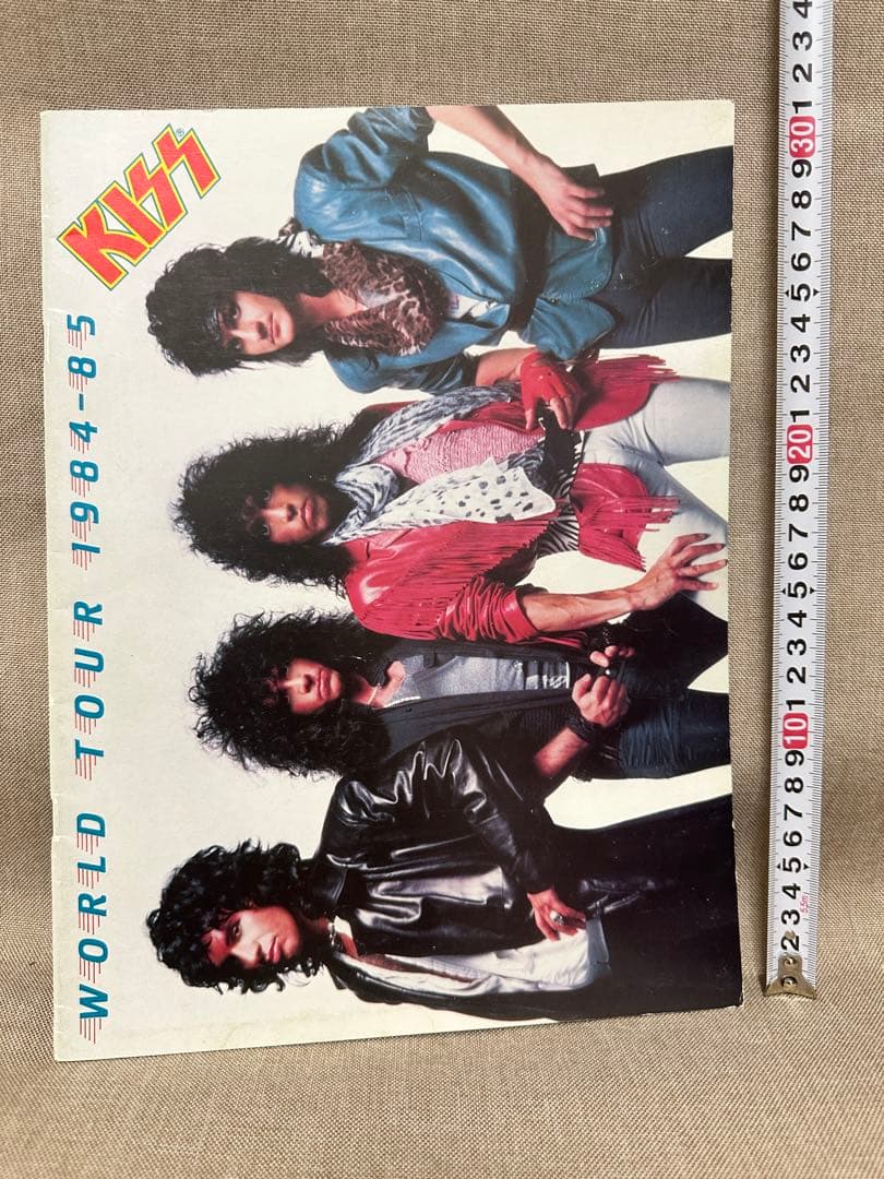 ヨーロッパ版KISS1984-85Animalize World tourブック