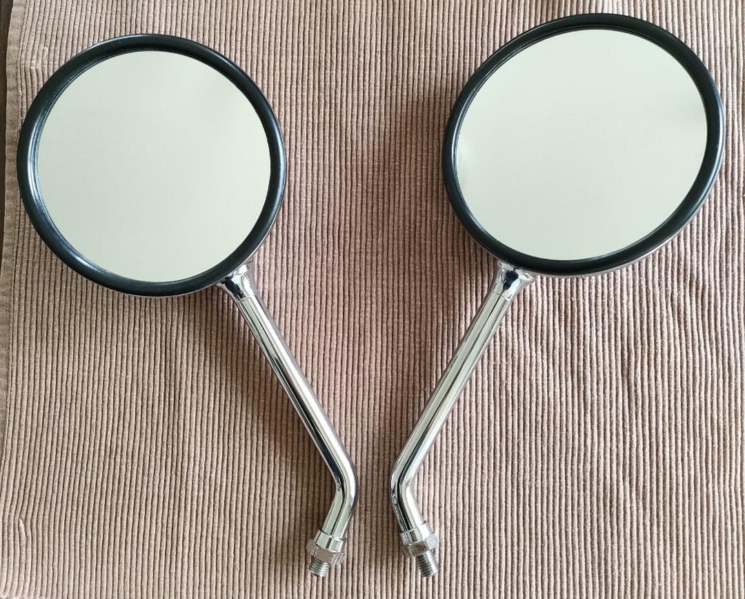 ホンダ　旧車CB/GBなどの純正ミラー中古　左右(MSマーク付き)