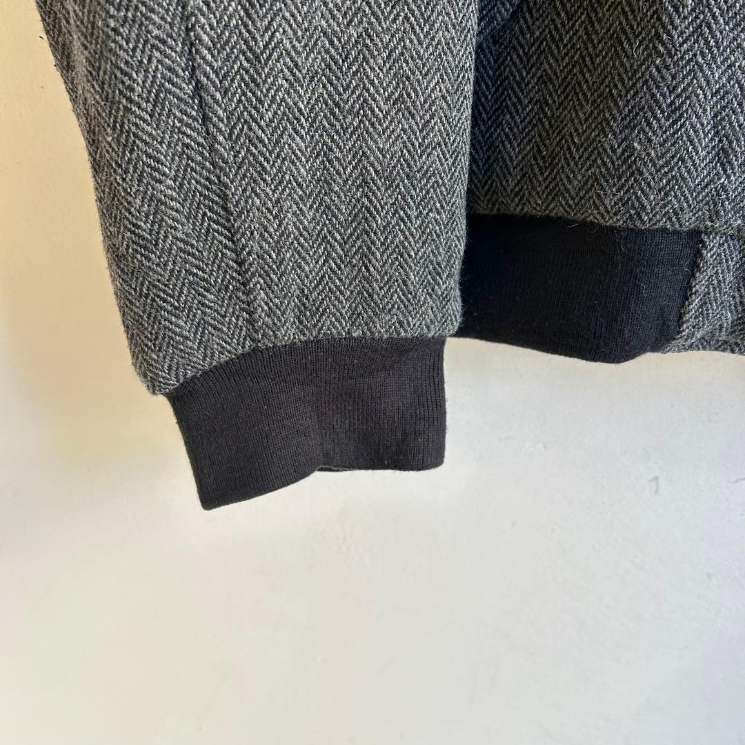 美品 L.L.Bean ヘリンボーン ツイード ハリントンジャケット