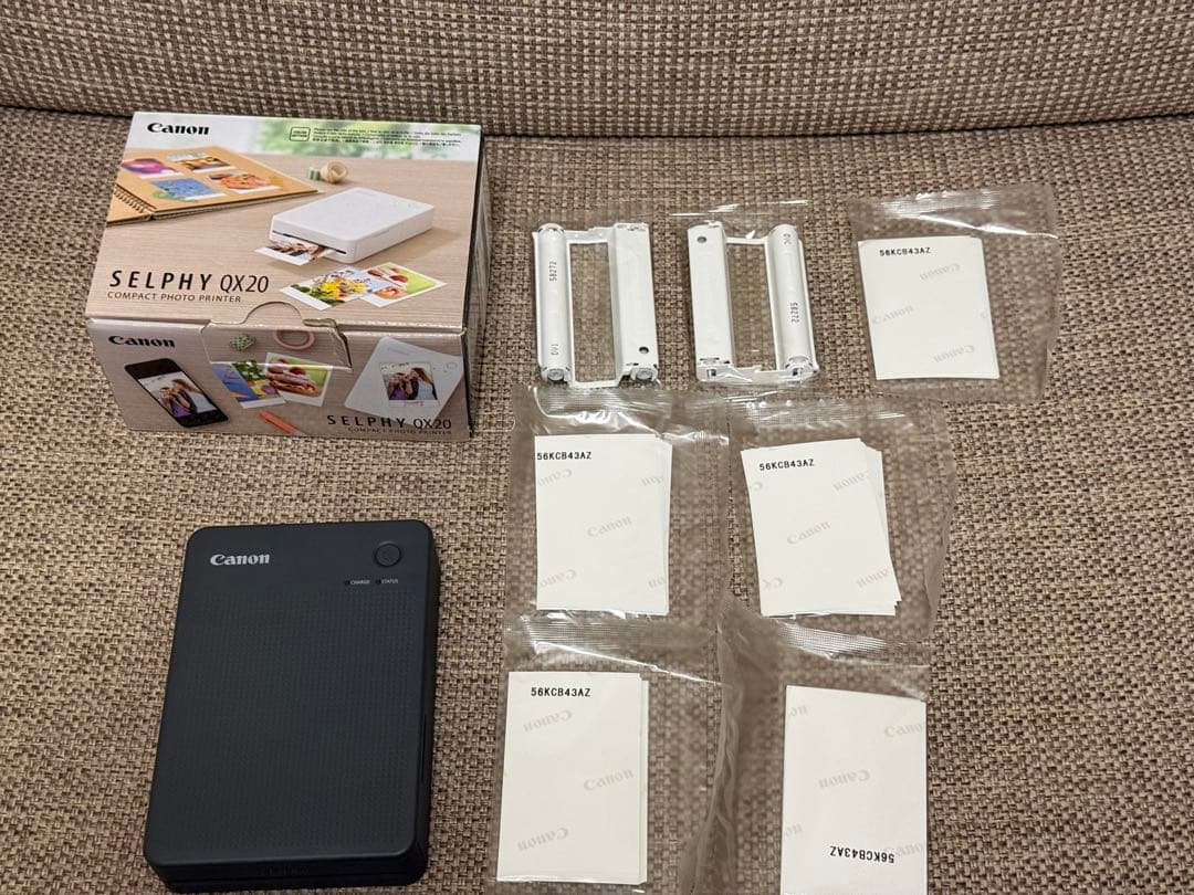 CANON QX20 チェキプリンター ラベル56枚付き